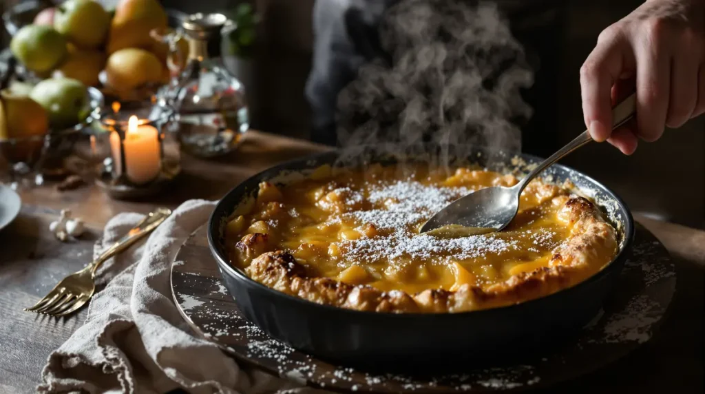 « Je n'ose plus servir d'autres desserts quand j'ai des invités en hiver » : le clafoutis express qui a transformé mes fins de repas en famille
