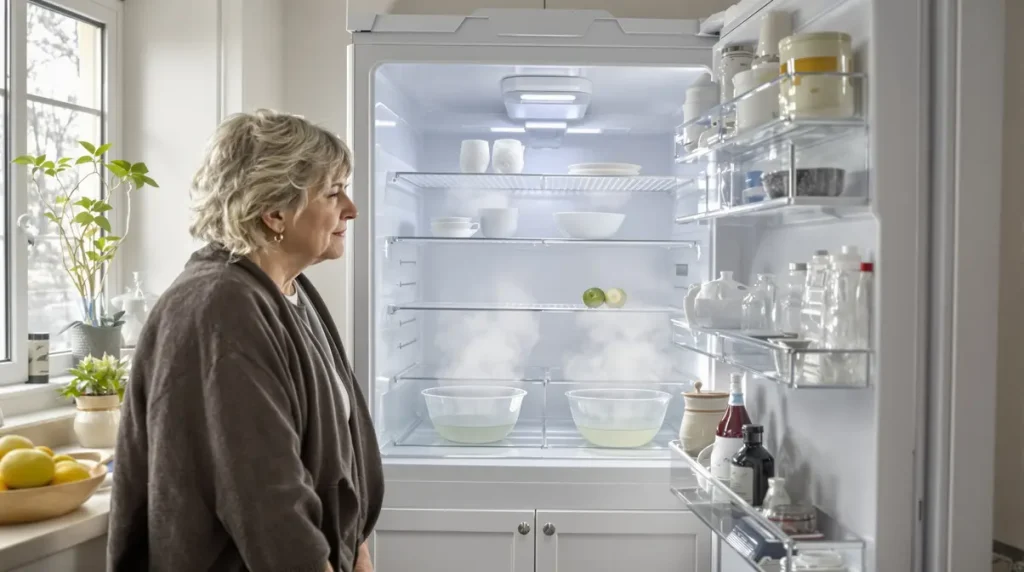 Adieu la glace dans le congélateur : l’astuce simple et imparable pour un appareil toujours propre, performant et sans givre