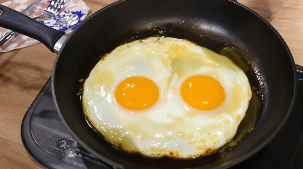 Beurre ou huile : pour des œufs au plat parfaitement cuits, ce chef utilise...
