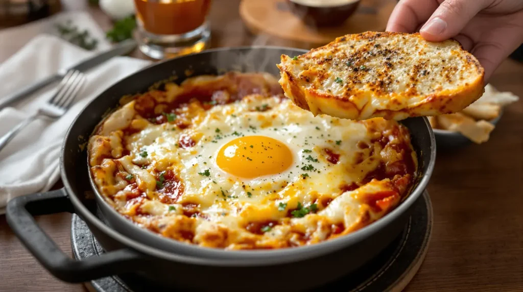 C'est le plat que je fais quand je n'ai envie de rien préparer : œufs cocotte tomate et fromage en 12 min