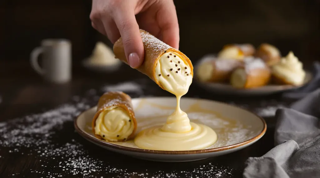 Ce cannoli feuilleté à la vanille cartonne (et il est ultra facile)
