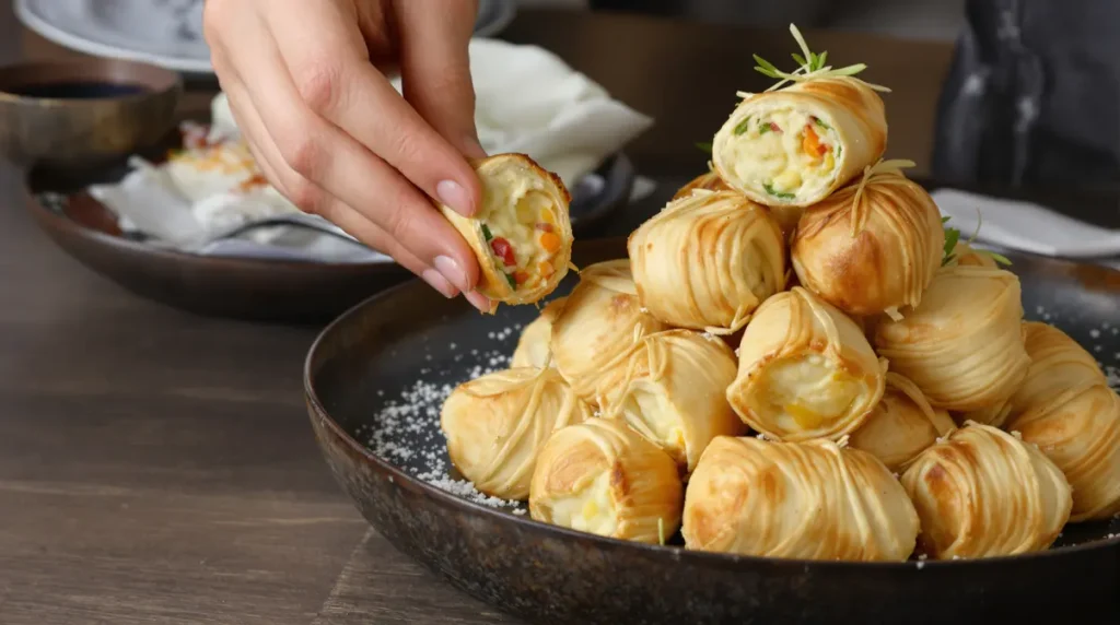 Ces roulés à la pâte filo sont ultra rapides à préparer et délicieux : voici ma recette maligne pour un apéro express