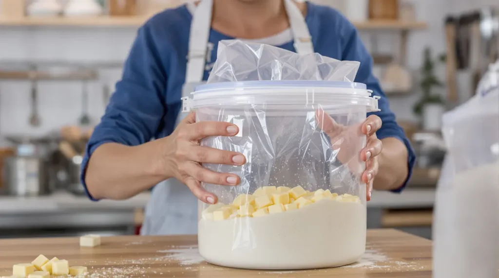 J’ai découvert cette astuce avec une simple boîte : ma pâte à tarte maison prête en 2 minutes chrono !