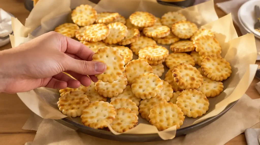 « Je les prépare en 10 minutes pour l'apéro » : mes crackers maison croustillants au fromage et graines dorées, vraiment plus savoureux que les industriels