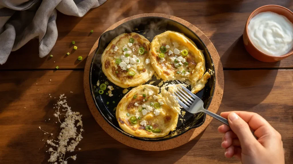 « Je ne cuisine plus jamais les poireaux autrement » : ces galettes à la feta sont vite devenues mon réflexe du printemps