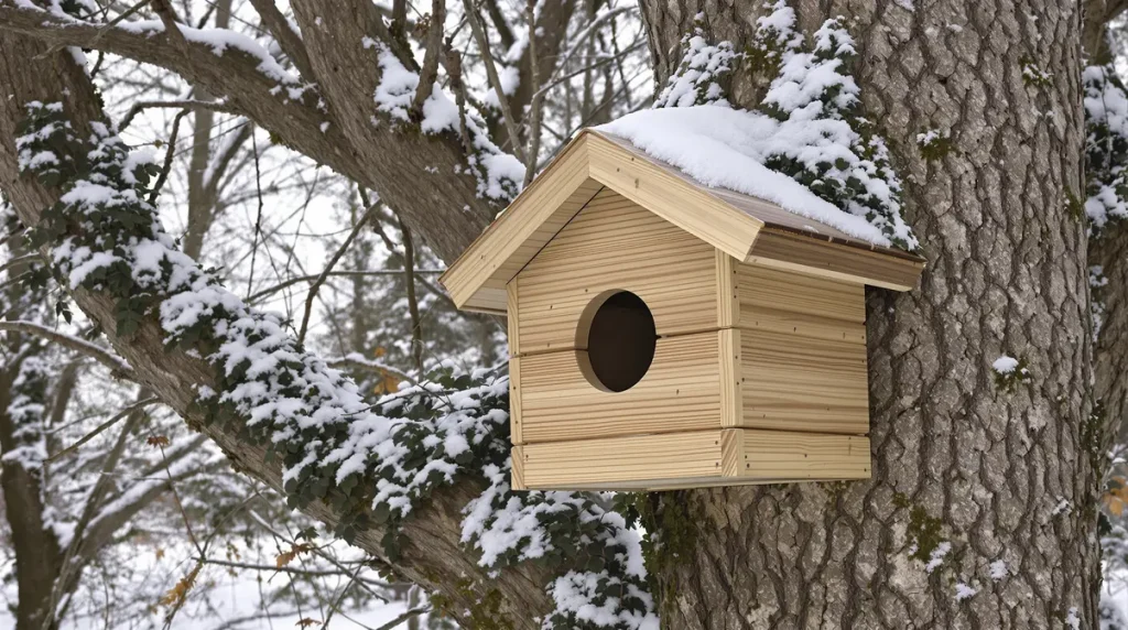 Mésanges : ce petit abri en bois à placer dehors pourrait leur sauver la vie cet hiver