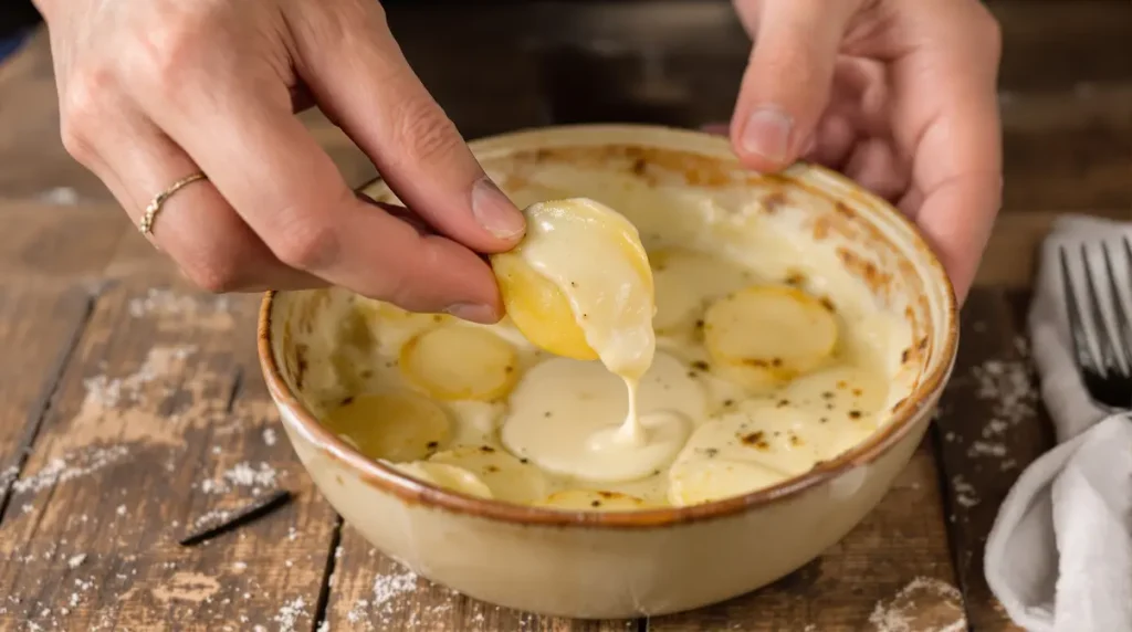 Pas besoin de le noyer dans la crème : le gratin dauphinois reste bien fondant quand on connaît le bon geste