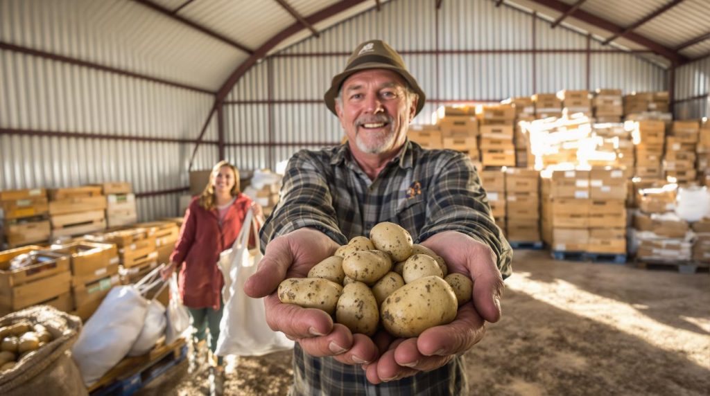 Pas-de-Calais : plutôt que de les jeter, un agriculteur donne gratuitement ses pommes de terre invendues